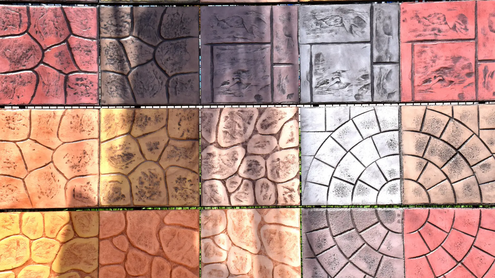 The Most Popular Color Choices for Stamped Concrete