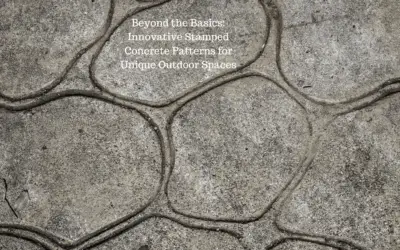 Innovative Stamped Concrete Patterns for Unique Outdoor Spaces